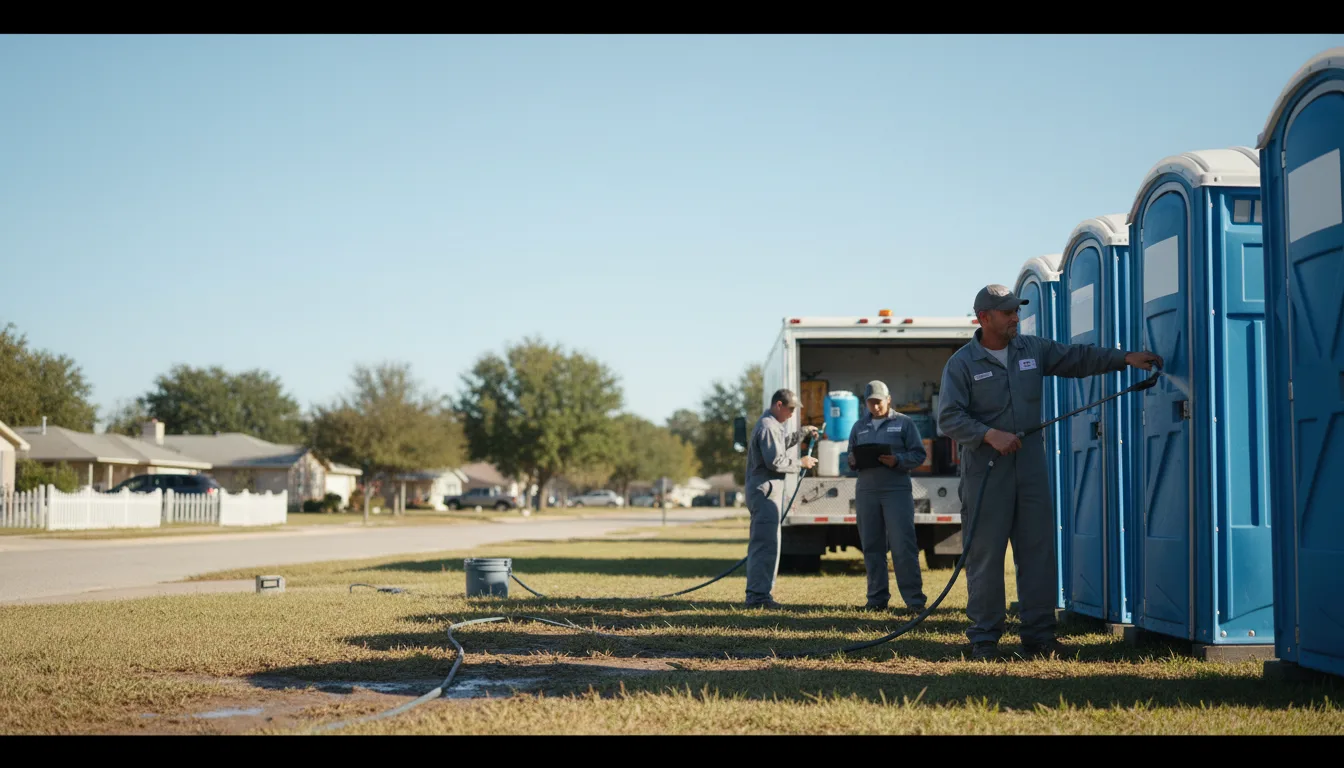 Long-Term Portable Toilet Rental in Rutland, SD near me